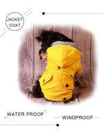 Chubasquero impermeable para perros grandes, chaqueta a prueba de viento para mascotas, abrigo de Labrador y Bulldog Francés, abrigo de invierno cálido para todas las razas de perros - details 0
