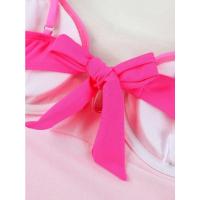 Traje de baño de una pieza, Bikini para mujer, nuevo estilo, traje de baño empalmado, diseño integrado, traje de baño cómodo y elegante - details 4