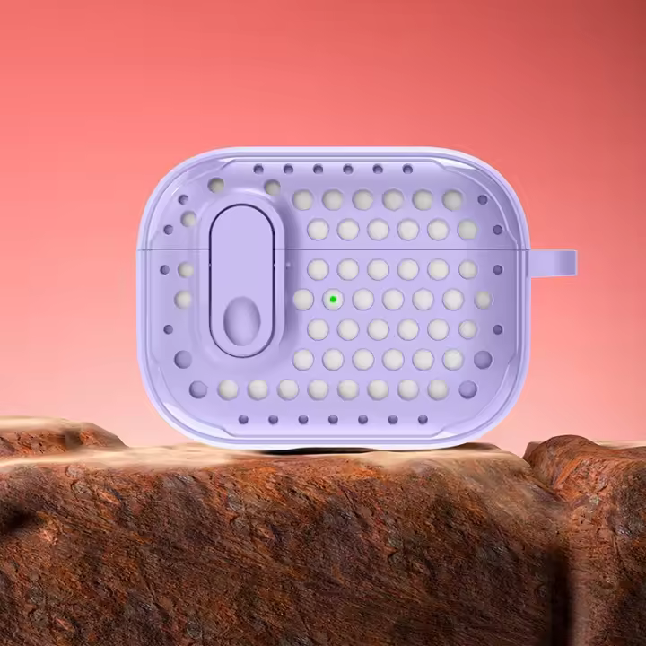 Funda de TPU para AirPods Pro 2, carcasa de diseño Simple para auriculares, accesorios de protección, diseño ahuecado, 2022, 2023 - 1