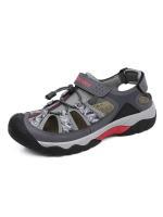 Sandalias transpirables para hombre, zapatos de senderismo de playa, suela gruesa, Punta cerrada, informales, para pesca - details 19
