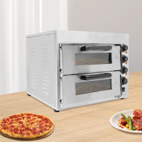Máquina para hacer pizzas eléctrica de 3000 W, horno para pizzas comercial, horno para pizzas eléctrico de acero inoxidable para hornear pasteles, carne a la parrilla, pizzas y tartas - details 1