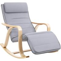 Mecedora, Sillón Tumbona, Color Gris, 125 x 91 x 67 cm - details 3