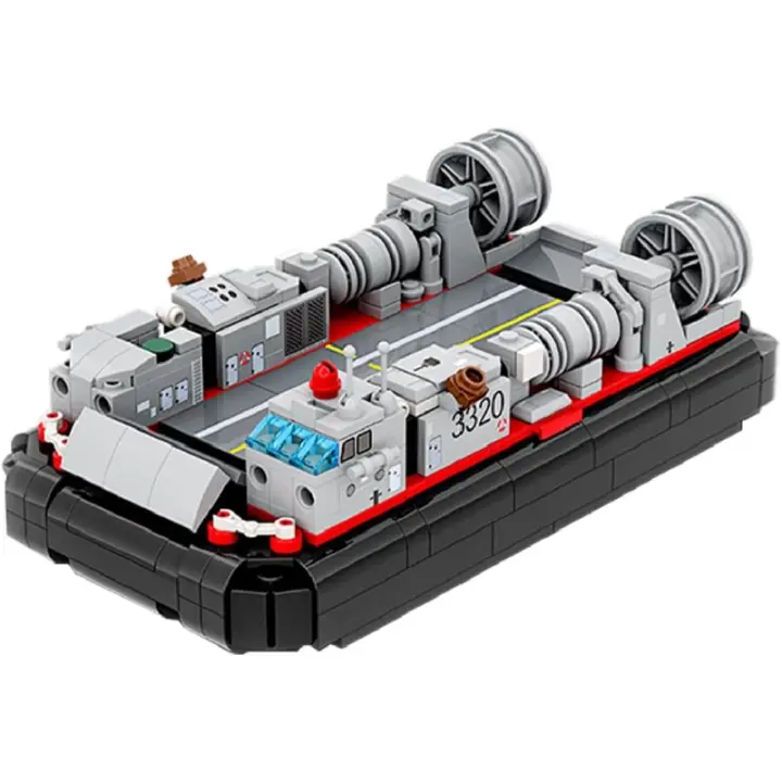 Dahongpao Landing Craft Juego de ladrillos de construcción de serie militar con cojín de aire (413 piezas) - 1