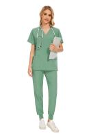 Uniforme médico ajustado para mujer, conjuntos de batas, accesorios de enfermería, batas de cirugía hospitalaria, clínica Dental, salón de belleza, ropa de trabajo - details 25