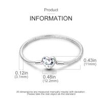 Pulsera De Plata Esmaltada Con Botella De Perfume Cadena De Serpiente Ajustable Para Mujer Joyería Fina DIY Regalo Con Encantos - details 53