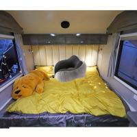Almohada Ergonómica de Espuma Viscoelástica en Forma de U - Recuperación Lenta, Soporte Cómodo para el Cuello para Viajes y RV - Elegante y Suave - details 12