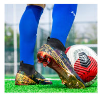 Botas de Fútbol Juvenil AG con Tacos Largos TPU – Suela Dorada Electrolítica, Transpirable y Amortiguada |   Tallas 36-46 - details 6