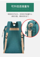 Gran capacidad, multifunción, conveniente cuna plegable, bolso de mamá, mochila de alta gama. - details 12