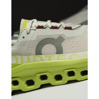 Zapatillas On Running Cloudmonster Frost Acacia - Blanco y Lima - details 1