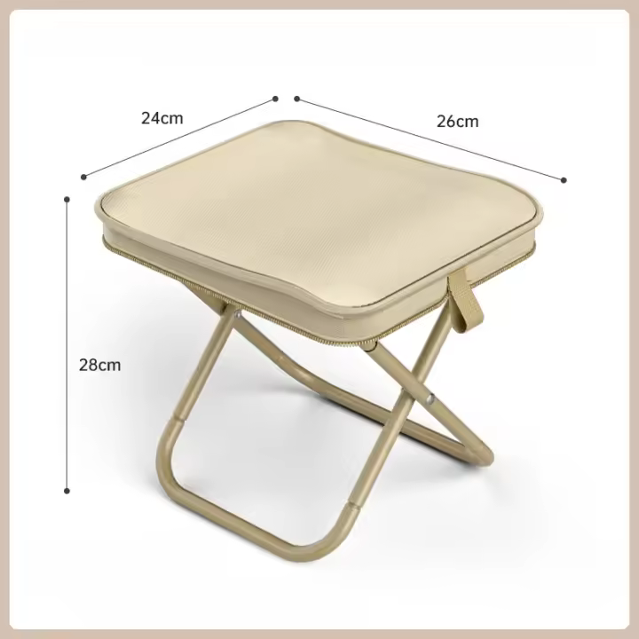 Sillas Plegables Portátiles Ideales para Acampar, Pescar y Picnics al Aire Libre - 1