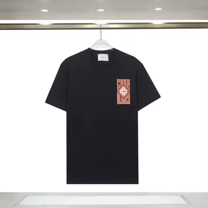 Camisetas Casuales de Verano 2025 Camisetas de Hombre de Algodón Puro con Cuello Redondo - 1