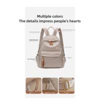 Mochila Ligera para mujer Nuevo hombro Moda Oxford Tela Lona Bolso de gran capacidad Mochila de viaje para mujer - details 12