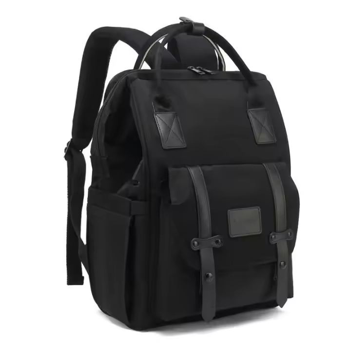 Cambiador multifuncional de nailon ligero de alta calidad, mochila para mamá y bolso, mochila grande - 1