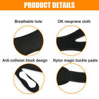 Rodillera ajustable de neopreno, soporte para correr, artritis, puente, tenis, baloncesto, alivio del dolor, 1 unidad - details 5