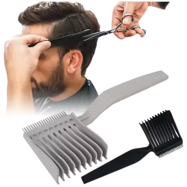 Peine para Cortar el Cabello BLACK Muebles y Organización Escritorio de Vestido - 1