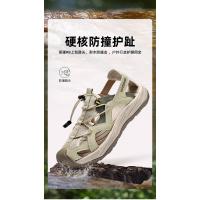 Sandalias de Cuero de Vaca Casuales de Gran Tamaño Zapatos de Playa de Verano para Hombres - details 7