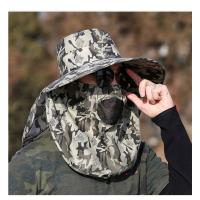 Gorra de Trabajo de Granja Nueva 2022 Gorra Protectora Solar para Hombres con Visera Extraíble - details 2