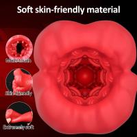 Taza masturbadora vibratoria automática para morder, mamada, tres motores, estructura de garganta, Juguetes sexuales para adultos para hombres - details 10