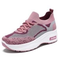 Zapatos deportivos informales con cordones transpirables para mujer, zapatillas de deporte de moda - details 0