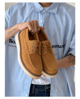 Primavera y otoño de los hombres nuevos zapatos de cuero de cabeza grande herramientas zapatos casuales zapatos de los hombres de baja parte superior zapatos de los hombres - details 2