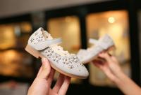 Zapatos de cuero de princesa para niñas, zapatos planos con recortes y flores, suaves, para primavera y verano, 2024 - details 15
