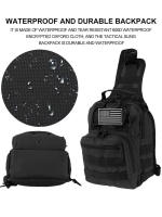 Bolso de pecho Bandolera tactica militar para hombre y mujer,bolso de hombro para viaje, deporte, senderismo,equipo de Camping - details 4