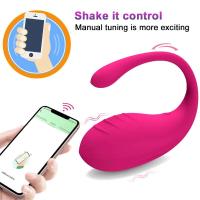 Vibrador portátil con Bluetooth para mujer, Vibrador femenino con control por aplicación, masaje vaginal, estimulador de clítoris, juguete sexual para mujer, huevo vibrador - details 0