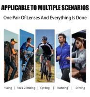 KAPVOE Gafas de Sol con Lente Fotocromática Protección UV400 Para Ciclismo, MTB, Senderismo - details 14
