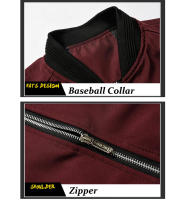 Chaquetas de bombardero con cremallera para hombre, ropa deportiva ajustada con bolsillos, moda Hip Hop, primavera y otoño - details 10
