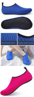 Calcetines antideslizantes para mujer, medias finas Multicolor para deporte acuático, playa, natación, Fitness, Yoga, baile, natación, Surf, buceo, zapatos subacuáticos, Verano - details 9