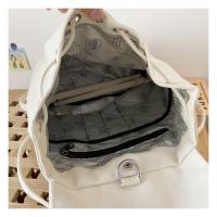 Mochila pequeña simple mochila de mujer bolsa pequeña de lona pequeña y liviana salir viaje de excursión de primavera - details 42