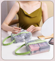 Bolsa de malla para artículos de tocador, soporte portátil para brochas y cosméticos, caja organizadora de accesorios de viaje, bolsa de lavado para playa, bolsa de belleza para mujer, nuevo - details 11