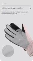 Guantes cálidos de invierno para ciclismo, manoplas de dedo completo para pantalla táctil, resistentes al agua, para exteriores, esquí, motocicleta - details 3