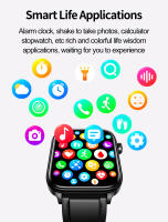 Reloj inteligente ET570, dispositivo con detección de frecuencia cardíaca, Bluetooth, llamada, función SOS, entrenamiento respiratorio, HD, novedad de 2024 - details 24