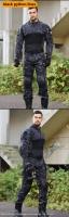 Traje de entrenamiento táctico al aire libre con conjunto de rana de camuflaje Hanye - details 6