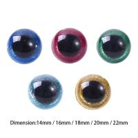 Globos oculares de muñeca, 14/16/18/20/22mm, ojos de seguridad de plástico, juguetes de peluche, ojos para hacer muñecas, ojos de muñeca 3D, juguetes de peluche, ojos con purpurina 3D - details 4