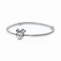 Pulsera de cadena de serpiente de plata, regalo de joyería, compatible con original - details 3