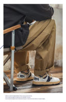 Zapatillas de deporte informales para hombre, Material de cuero, zapatos deportivos de fondo grueso a la moda, calzado para correr al aire libre de marca de alta calidad - details 8
