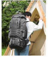 Mochila GRANDE DE 80L para acampar, mochila táctica impermeable para deportes al aire libre, viajes, senderismo, Trekking, Montañismo - details 5