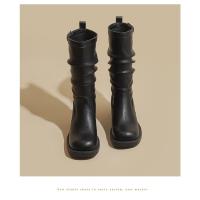 Botas Altas De Tacón Grueso Para Mujer, Botas De Moto De Cabeza Cuadrada, Nuevas Botas De Vaquero Occidental - details 16