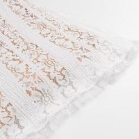 Vestido de encaje clásico versátil de moda para mujer, nuevo y personalizado, con hombros descubiertos - details 7