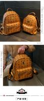 Mochila de gran capacidad con textura de lujo ligera marca Hong Kong2025Mochila con remaches de estilo occidental - details 12