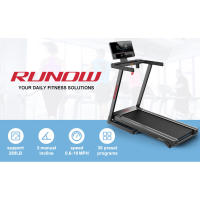 RUNOW con Inclinación, Perfecto como Cinta de Correr para Caminar y Correr en Casa, Cinta de Correr Plegable Compatible con Bluetooth y Personalizada - details 0