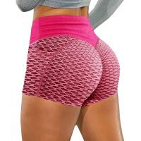 Pantalones cortos de yoga para mujer, monos de gimnasio transpirables, PIESS, pantalones cortos finos de color sólido - details 3