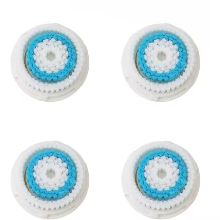Cepillo Facial de Limpieza Compatible 4PCS Cabeza de Brocha para Poros Profundos - 1