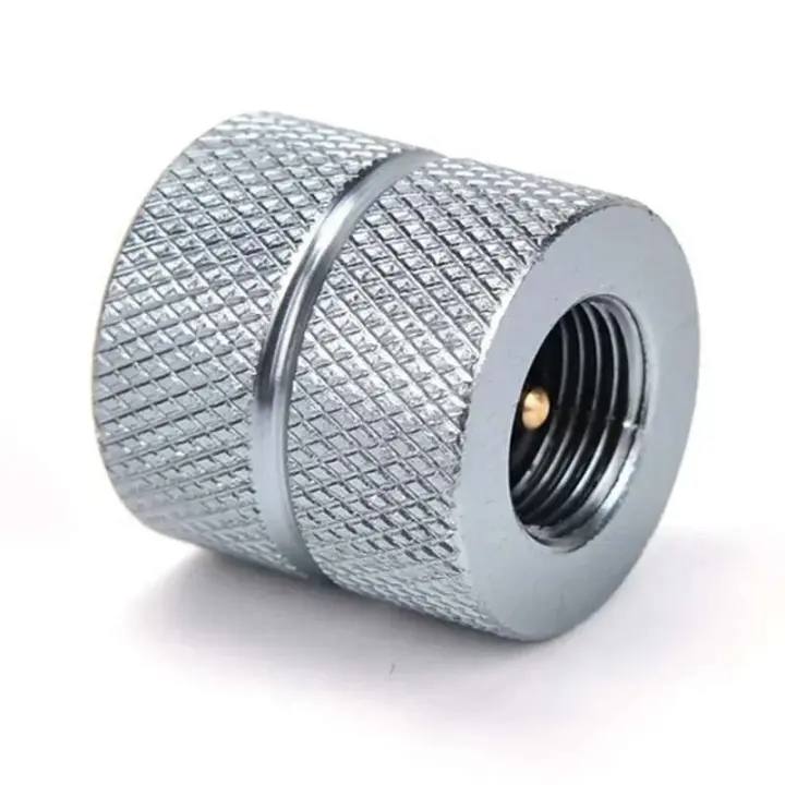 Adaptador de repostaje de inflado mutuo del tanque de combustible de la estufa que acampa al aire libre MAPP/isobutano/butano - 1