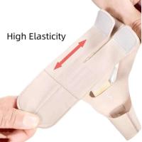 Muñequera protectora de compresión elástica suave, Protector de pulgar Spica Spt, muñequera ligera para deportes de gimnasio - details 2