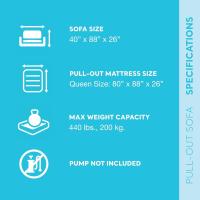 Serie de Cama Inflable Extraíble Intex Muebles y Organización Sofás - details 6