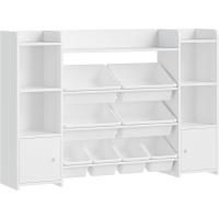 Estantería Montessori para Juguetes y Libros Organizador de Juguetes Blanco para Niños - details 6