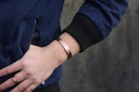 Conjunto de Joyas Magnéticas Vinterly para Mujeres y Hombres Pulsera de Cobre Saludable Anillo de Compromiso Ajustable y Abierto Estilo Vintage - details 6
